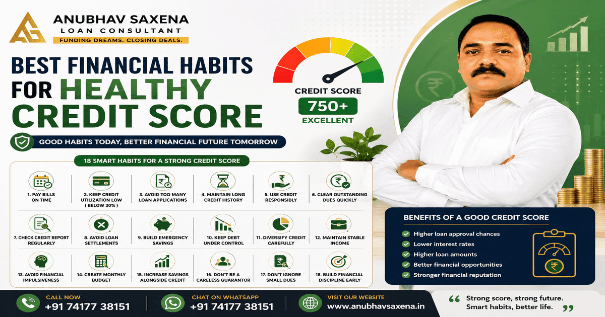 Best Financial Habits for Healthy Credit Score